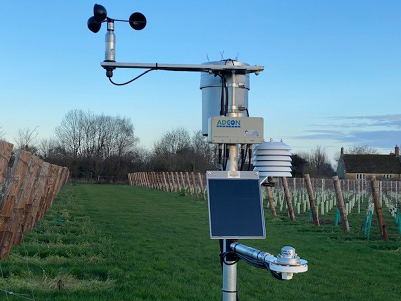 Agrovista vineyard weather station 