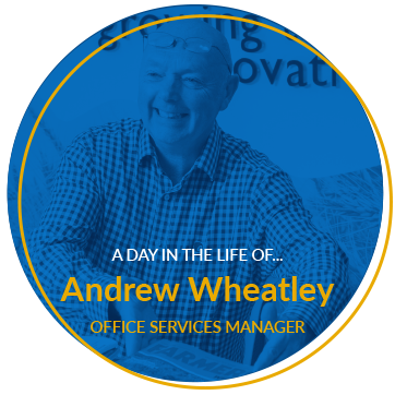 office sevices manager agrovista andrew wheatley a day in the life of