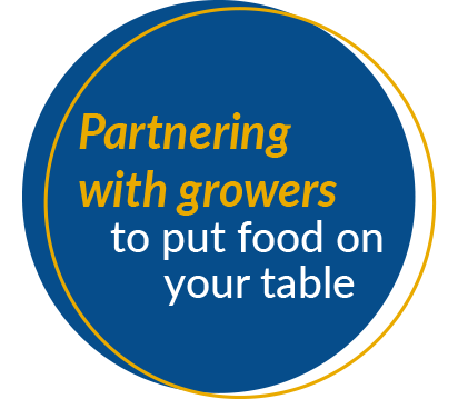 partnering with growers to put food on your table
