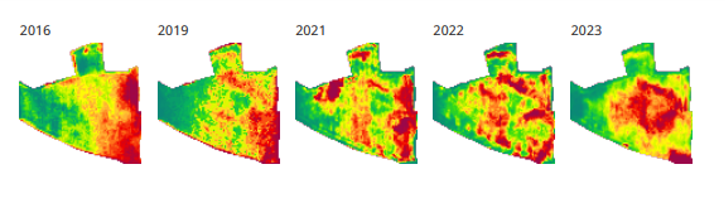 Biomass Imagery productivity data