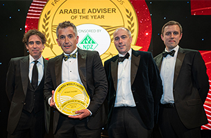 Richard Tresidder named Farmers Weekly Arable Adviser of the Year